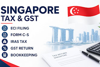 file singapore eci corporate tax form c s iras return gst and  bookkeeping