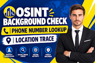 do osint criminal background check phone number plate number lookup email trace