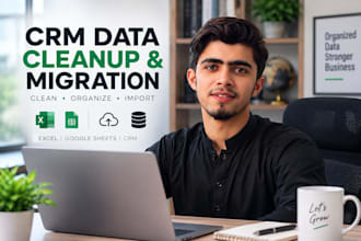 clean organize and migrate your CRM data