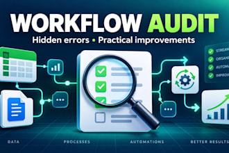 audit your workflow for hidden errors and practical improvements