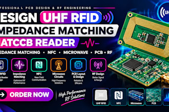 design uhf rfid impedance matccb reader impedance matching nfc microwave pcb rf