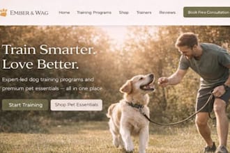 build wix pet boarding website veterinary clinic website animal healthcare site