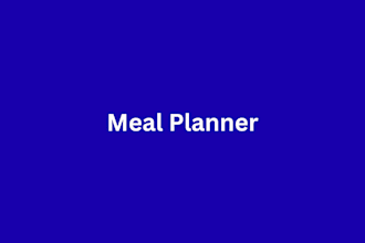 be your meal planner