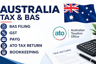 file australia bas gst payg ato tax return and bookkeeping