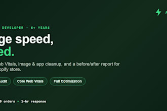 optimize your shopify store speed and page performance