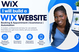 build wix booking, appointment scheduling ecommerce website, automation