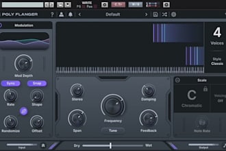 develop custom vst3 audio plugin with juce, synthesizer, midi, au plugin, serum