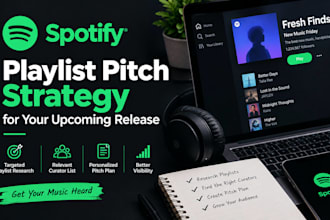 create a spotify playlist pitch strategy for your upcoming release