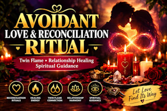 do avoidant to obsession ritual bring him back, stop hot and cold twin flame