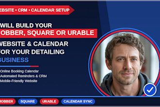 setup build square urable jobber website calendar for your detailing business