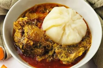 teach you how to cook fufu and soup