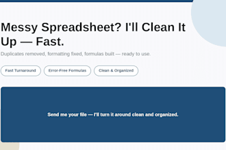 clean and format your messy spreadsheets