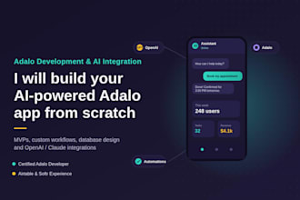 professional adalo ai app development and functionalities implementation