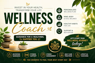 be your wellness coach for healthy lifestyle