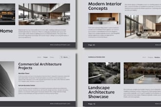 design architecture portfolio architectural project presentation project board