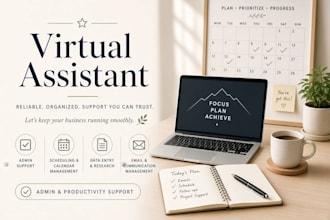 virtual assistant admin email