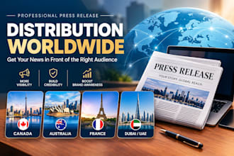 distribute your canada australia france dubai press release to top news sites