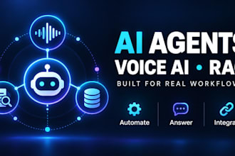 create ai agents voice ai bots rag chatbot