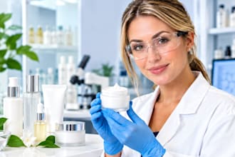 create professional cosmetic formulation for your beauty brand