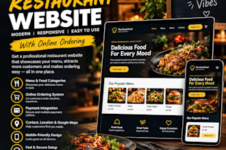 build a wordpress restaurant website with online ordering