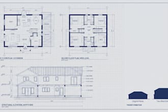 design your two story extension with permit ready structural drawings