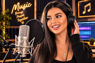 be your female pop singer, rnb, and edm songwriter and vocalist