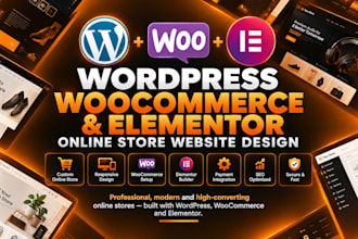 build wordpress woocommerce ecommerce website online store deisgn product upload