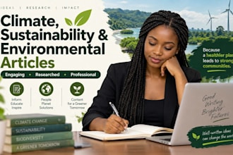 engaging climate sustainability and environmental articles