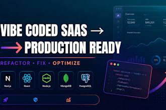 refactor your ai coded saas and make it production ready