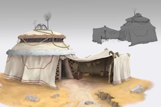 design your environment or creature for your project