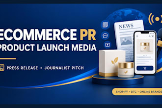 write and pitch your ecommerce product launch to journalists