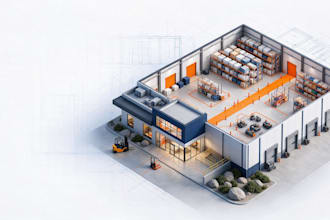 design efficient warehouse and industrial facility layouts