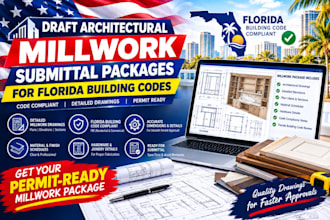 draft florida architectural millwork submittal packages for building codes