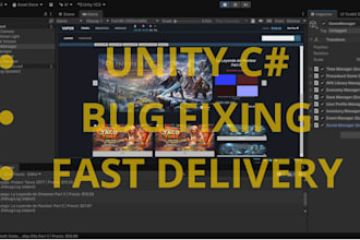debug and fix your unity c sharp scripts and mechanics fast