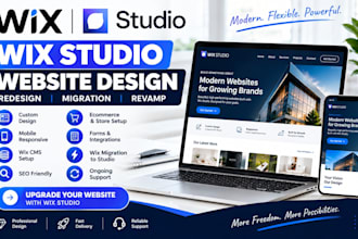 design wix studio website revamp wix website wix cms studio website migration