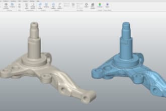 stl to step conversion for accurate cad models, cnc manufacturing and mechanical
