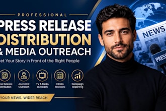 press release distribution, journalist outreach, media outreach, media relations