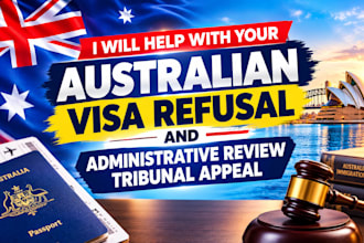 help with your australian visa refusal and administrative review tribunal appeal
