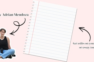 copyedit your articles and essays