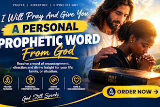pray and give you a personal prophetic word from god