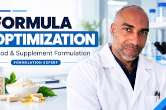 optimize, improve and reformulate your supplement formula