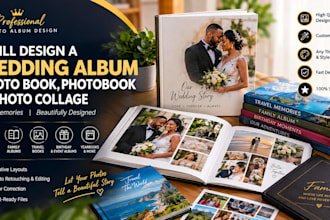 wedding album, photo book, photo album, travel books,memory and event photo book