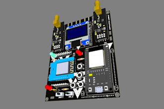 design rf pcb, wifi antenna, gps, GSM, lora and wireless circuit board