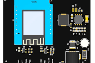design rf antenna pcb design, esp32, nrf52840 ble hardware, iot and wearable ele