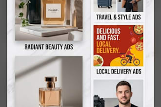design catchy social media ads