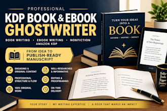write kdp book as ebook writer ebook ghostwriter ghost book writer book writer