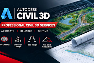 design site grading drainage design cut and fill using civil 3d and autocad