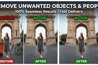 remove unwanted objects, people, or clutter from your photos