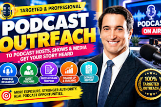 pitch brand story for podcast hosts media outreach PR podcast pitching TV