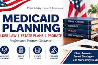 help families with medicaid planning, elder law, probate and estate plans expert